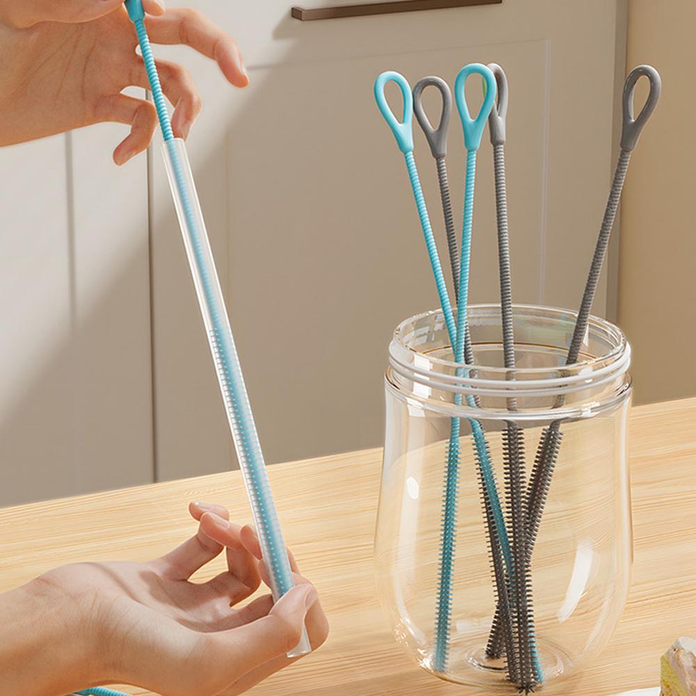 Food Storage Long Term - 2PCS 25cm Silicone Straw Brushes Extra