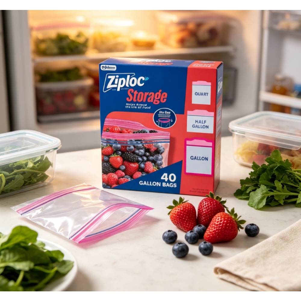 Food Storage Technology - Ziploc Brand Food Storage Bags, School