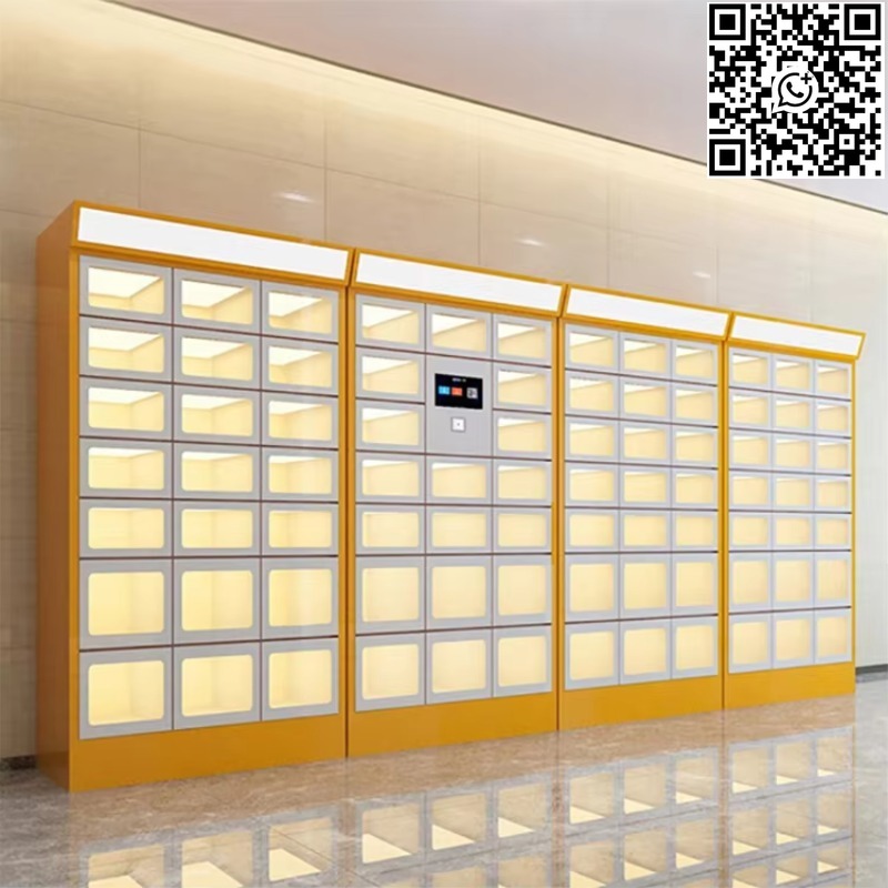 Food Storage Locker - Custom Double Sided Locker Electronic Lock