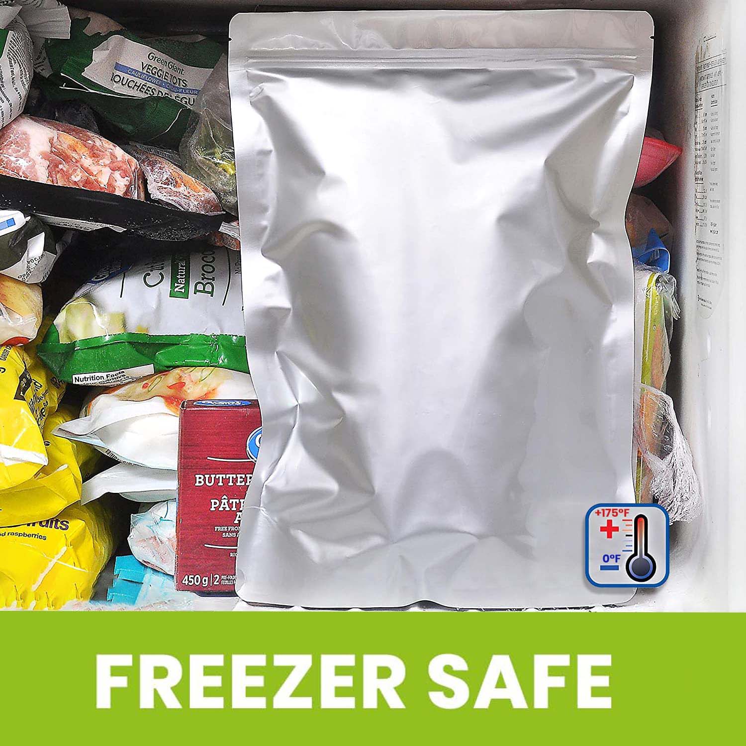 0.25 /1/2.5/ 5 Gallon Silver A - Food Storage Long Term recension och pris