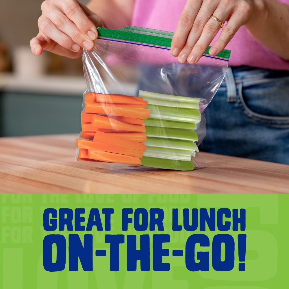 Ziploc® Brand Sandwich Bags wi - Food Storage Technology recension och pris