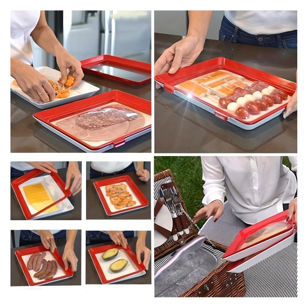 Crack-resistant Food Tray Food - Food Storage Technology recension och pris