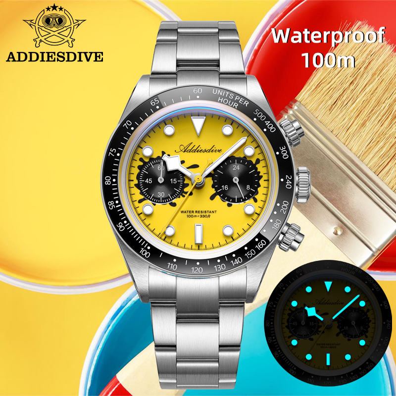 ADDIESDIVE VK64 Watches Men Ne - Food Storage Long Term recension och pris