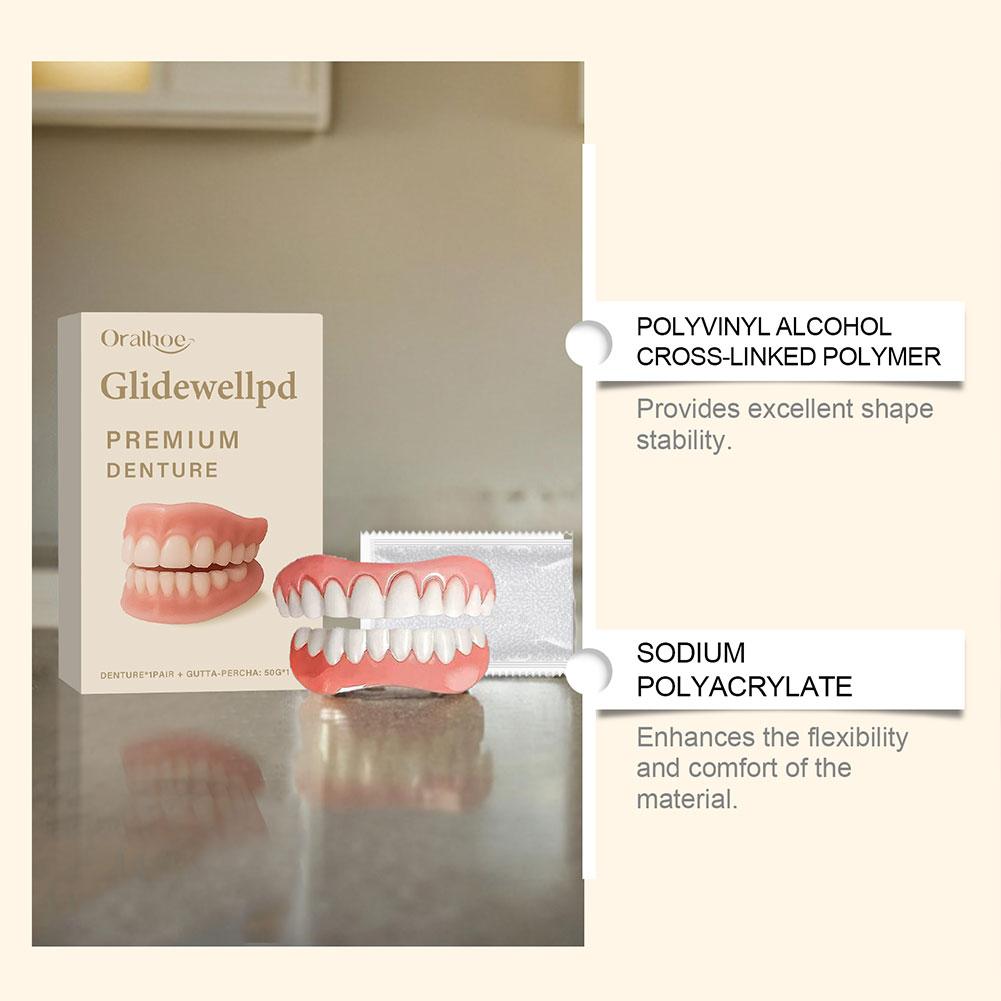 Reusable Denture Set for Aesth - Food Storage Long Term recension och pris