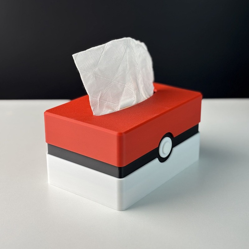 Cartoon Poke  Ball Tissue Box  - Food Storage In Room recension och pris