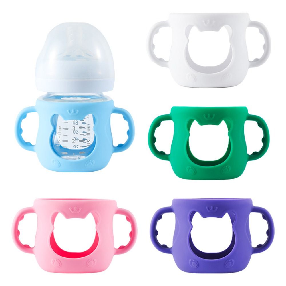 Nursing Baby Bottle Cover with - Food Storage Silicone Bags recension och pris