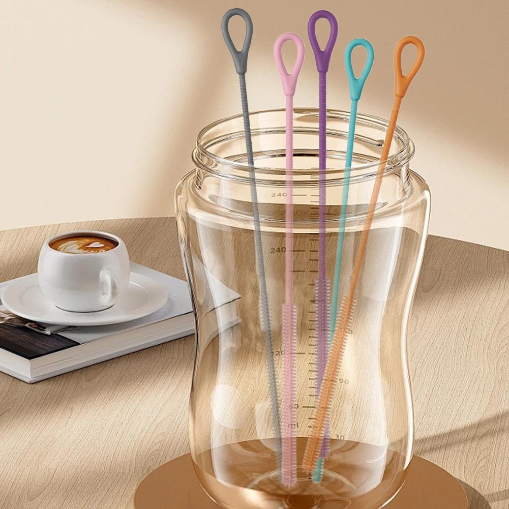 2PCS 25cm Silicone Straw Brush - Food Storage Long Term recension och pris