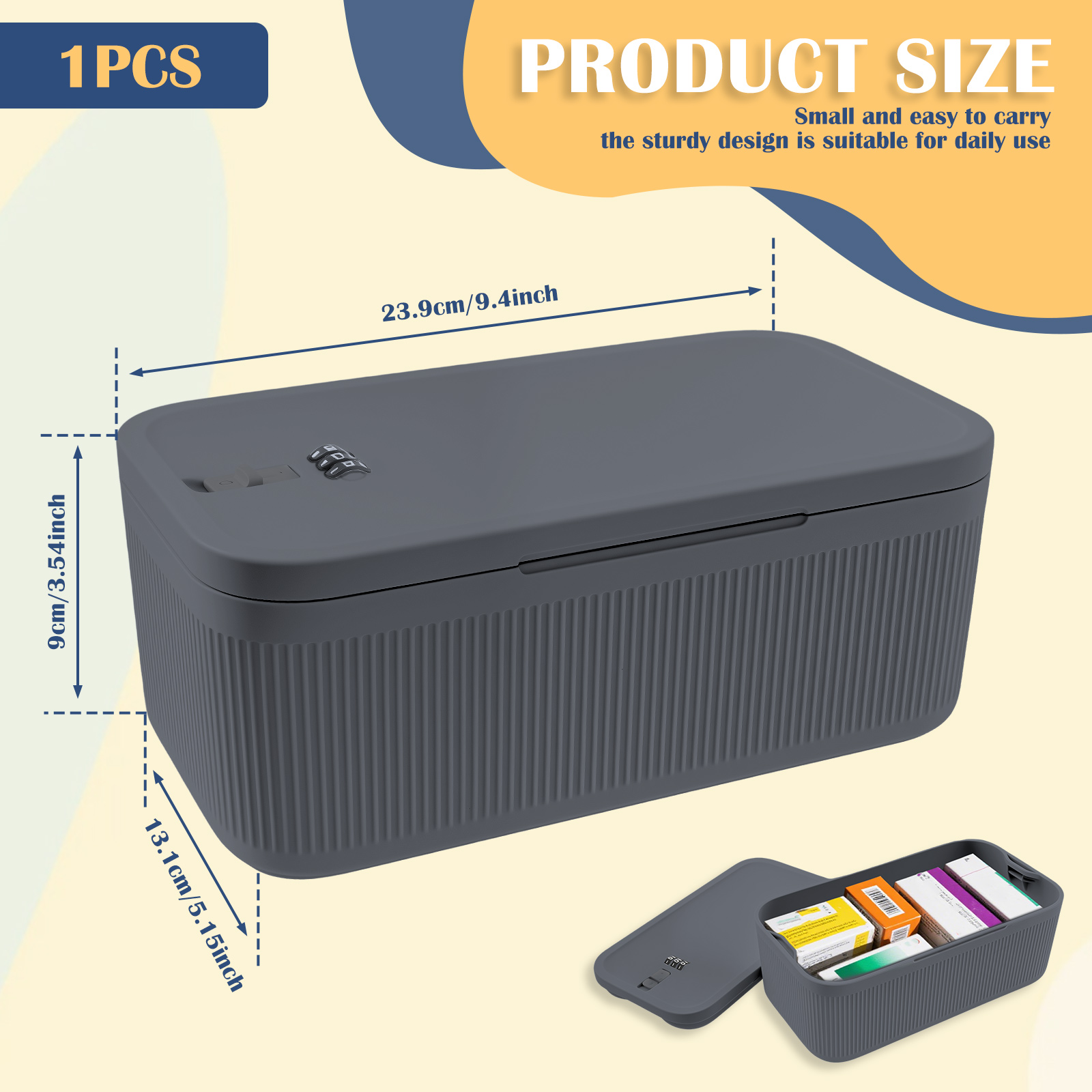 Storage Box with Locker Plasti - Food Storage Locker recension och pris