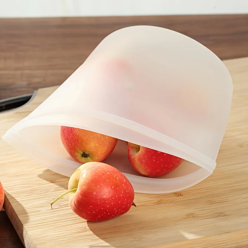 Reusable Silicone Storage Bags - Food Storage Silicone Bags recension och pris
