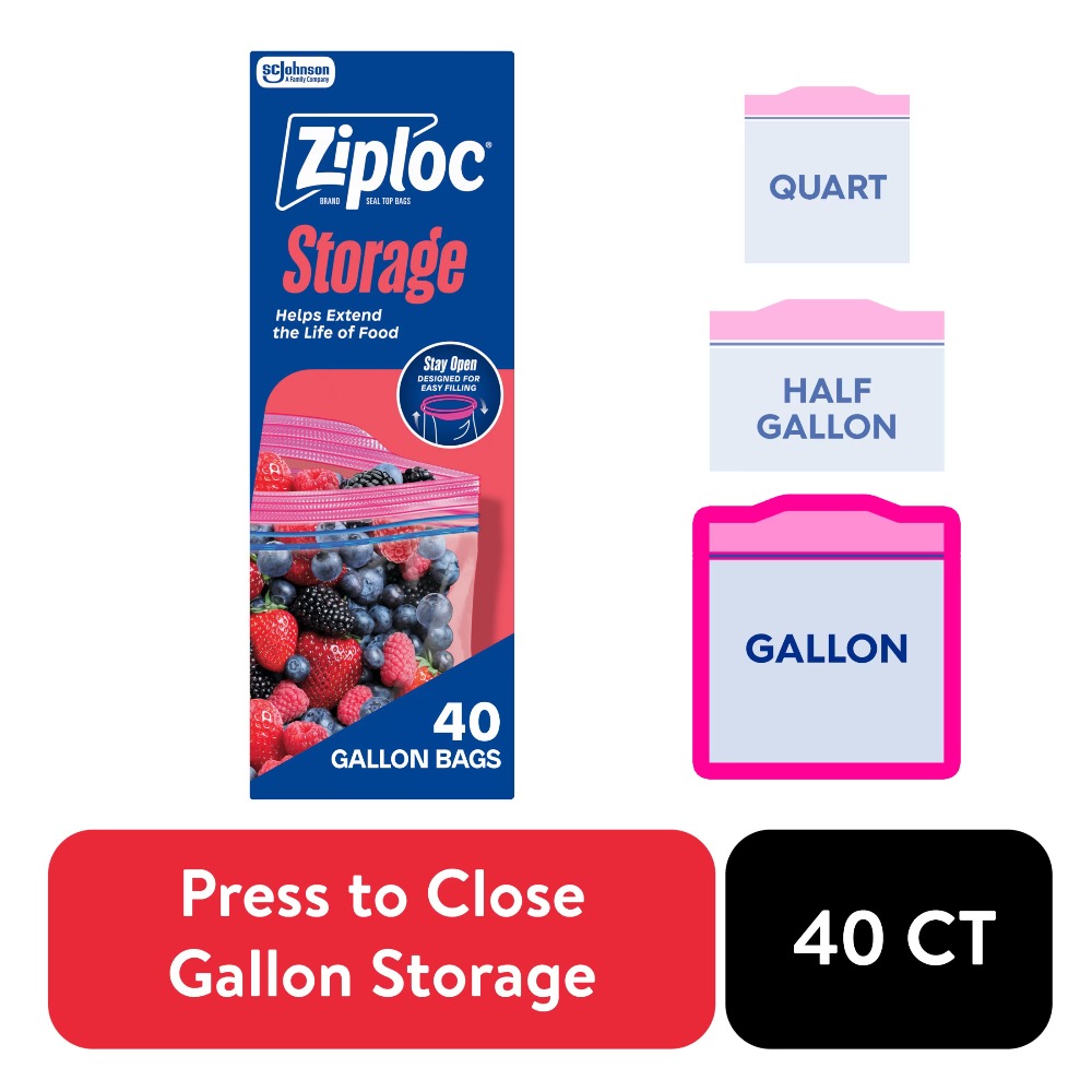 Ziploc Brand Food Storage Bags - Food Storage Technology recension och pris