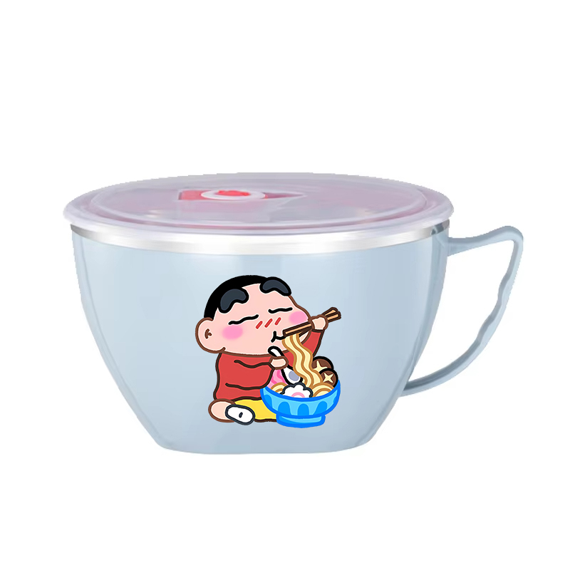 Crayon Shin-chan Noodle Bowl L - Food Storage In Room recension och pris