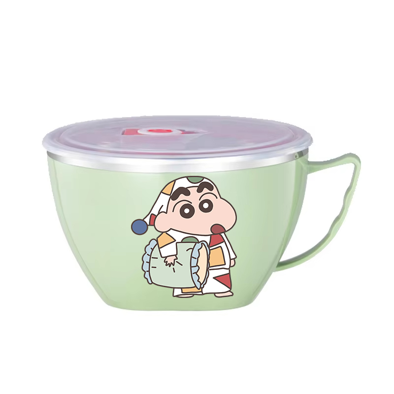 Crayon Shin-chan Noodle Bowl L - Food Storage In Room recension och pris
