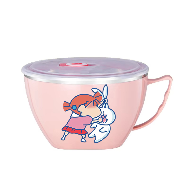 Crayon Shin-chan Noodle Bowl L - Food Storage In Room recension och pris
