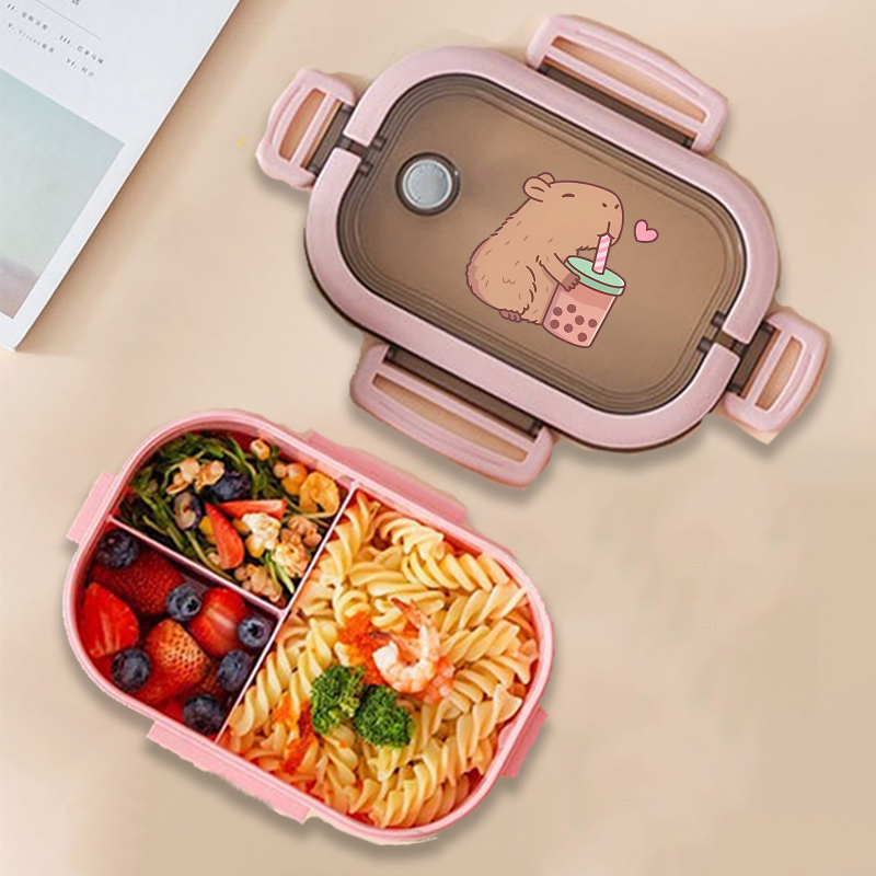 Capybara Bento Lunch Box Anime - Food Storage In Room recension och pris