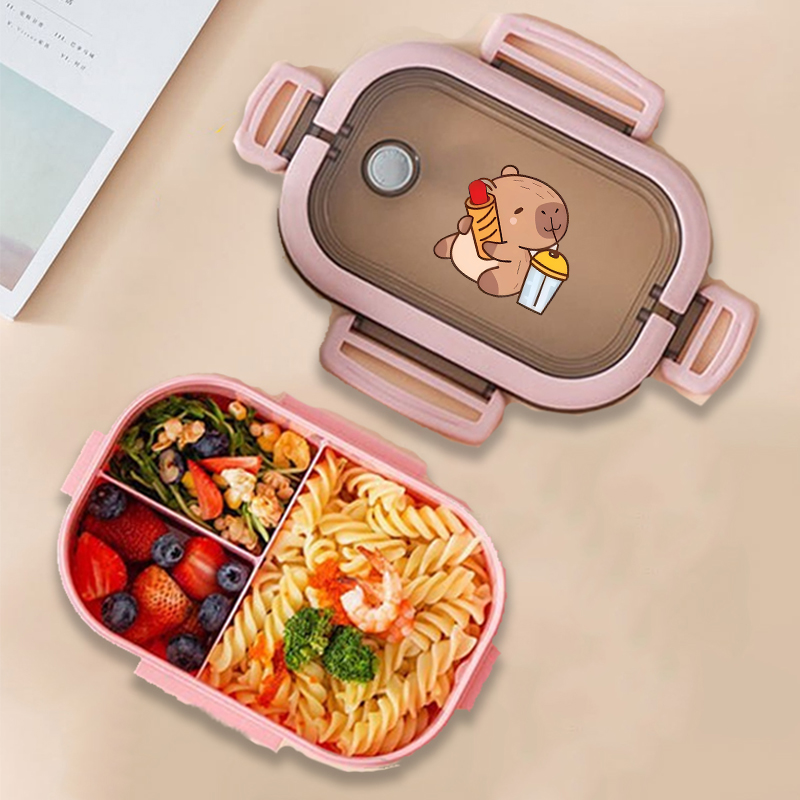 Capybara Bento Lunch Box Anime - Food Storage In Room recension och pris