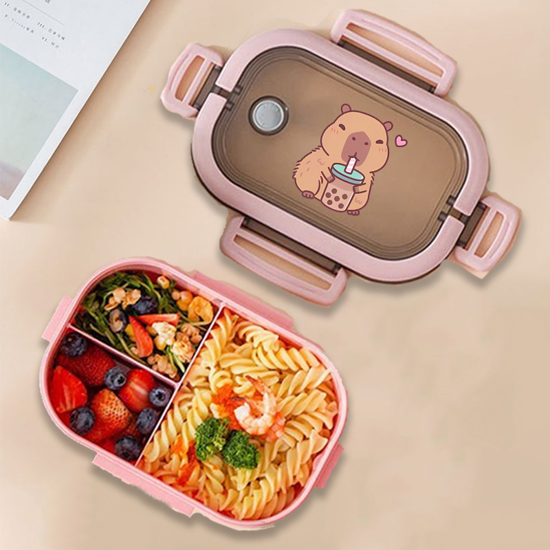 Capybara Bento Lunch Box Anime - Food Storage In Room recension och pris