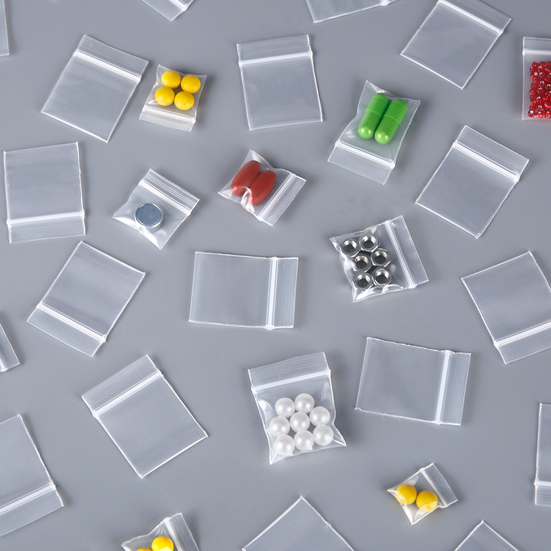 100pcs Mini Zip Lock Bags Plas - Food Storage Locker recension och pris