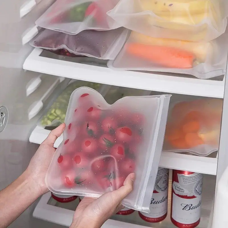 Silicone Food Storage Containe - Food Storage Silicone Bags recension och pris
