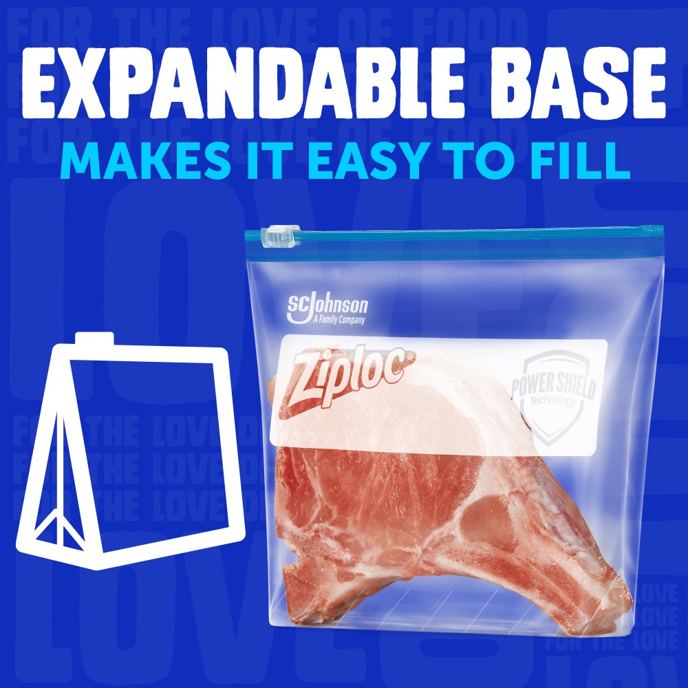 Ziploc Brand Slider Freezer Ba - Food Storage Technology recension och pris