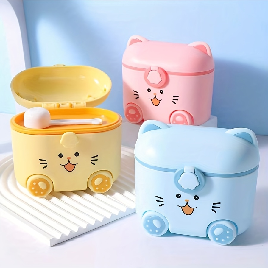 Cute Cat Milk Powder Container - Food Storage Locker recension och pris