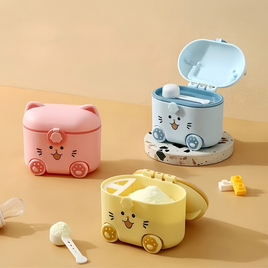 Cute Cat Milk Powder Container - Food Storage Locker recension och pris
