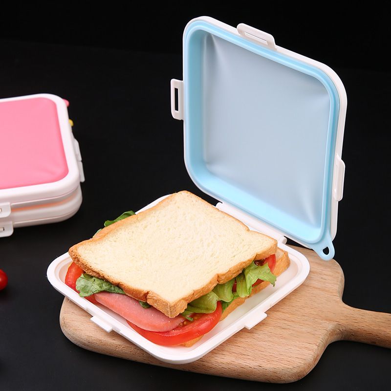 1pc Portable Sandwich Crisper  - Food Storage Silicone Bags recension och pris