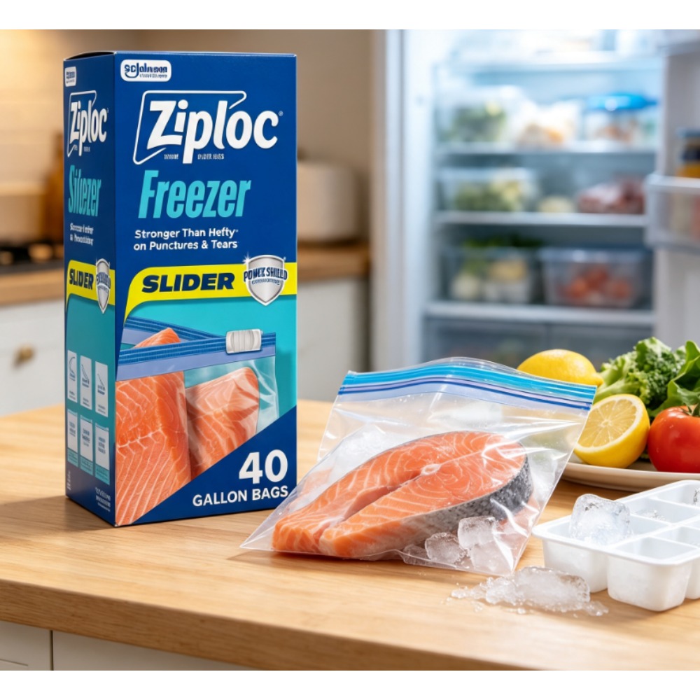 Ziploc Brand Slider Gallon Fre - Food Storage Technology recension och pris