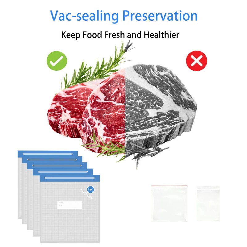 Professional Vacuum Sealer Bag - Food Storage Long Term recension och pris