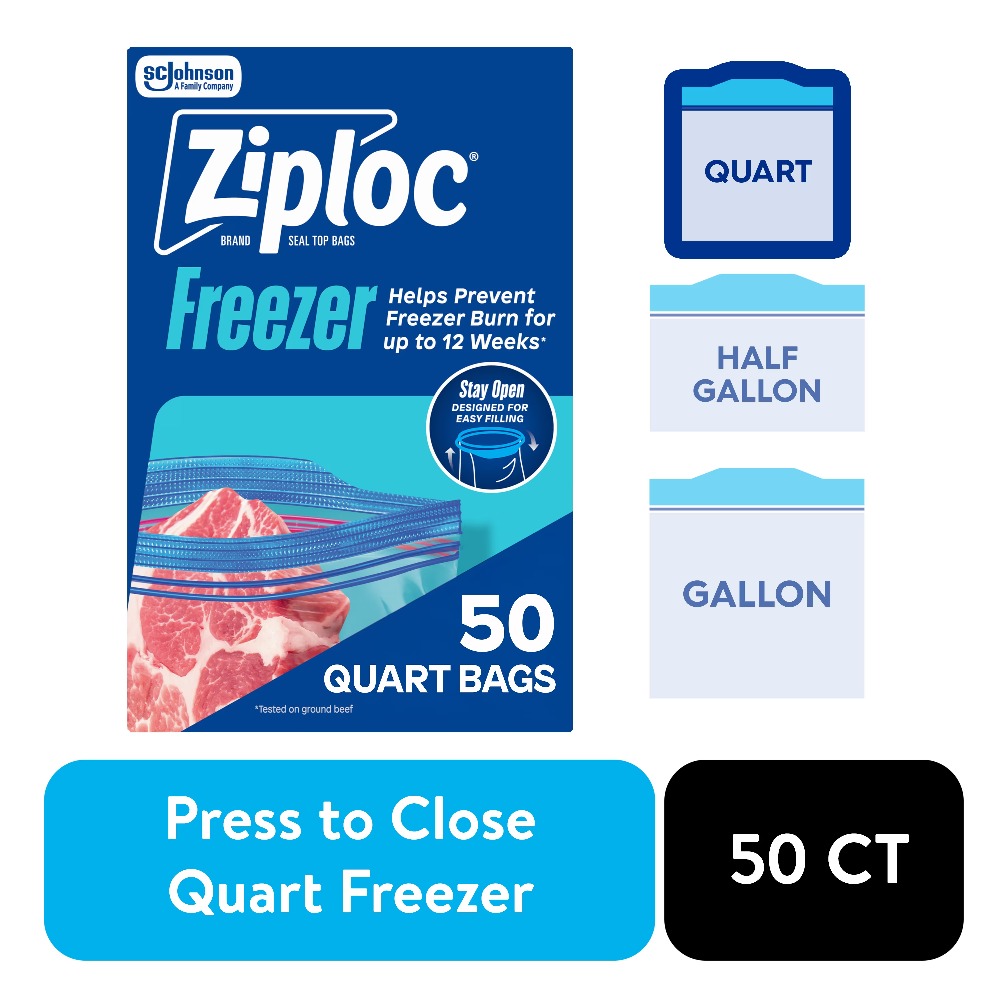 Ziploc Brand Freezer Food Stor - Food Storage Technology recension och pris