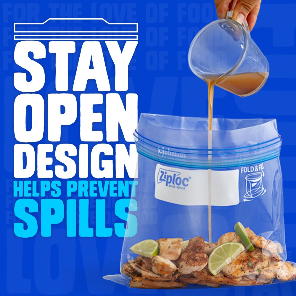 Ziploc Brand Freezer Food Stor - Food Storage Technology recension och pris