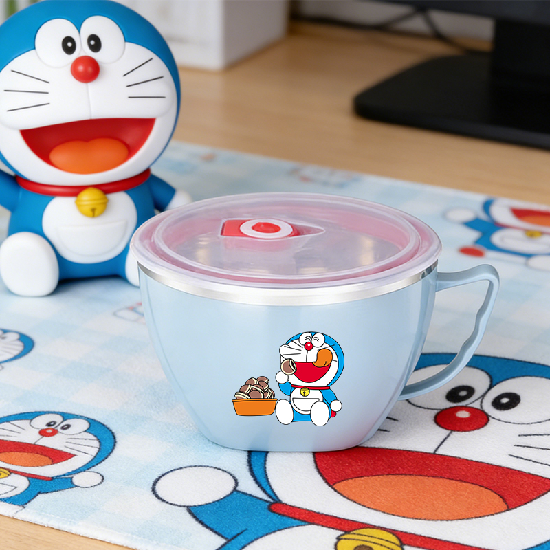 Doraemon Large Capacity Stainl - Food Storage In Room recension och pris
