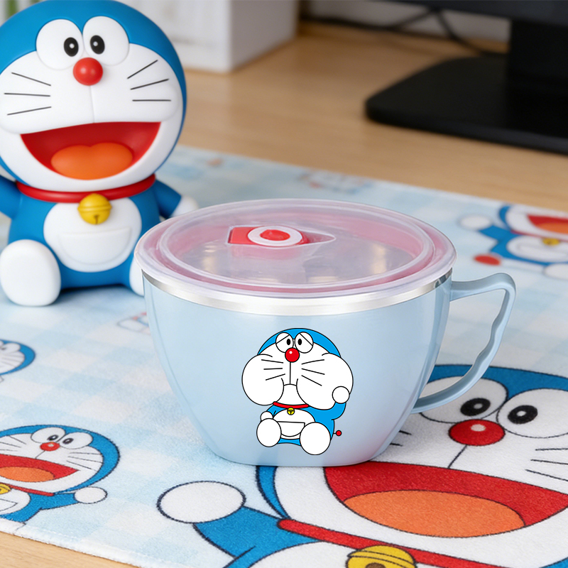 Doraemon Large Capacity Stainl - Food Storage In Room recension och pris