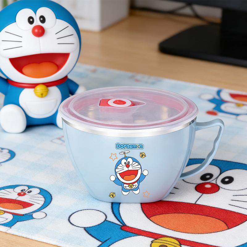 Doraemon Large Capacity Stainl - Food Storage In Room recension och pris