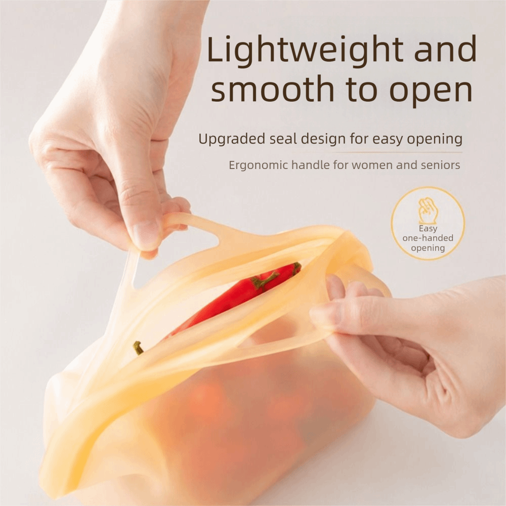 Leak Proof Silicone Food Stora - Food Storage Silicone Bags recension och pris