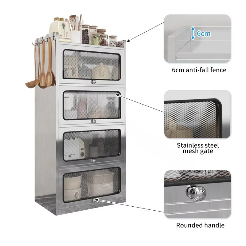 Stainless steel kitchen locker - Food Storage Locker recension och pris