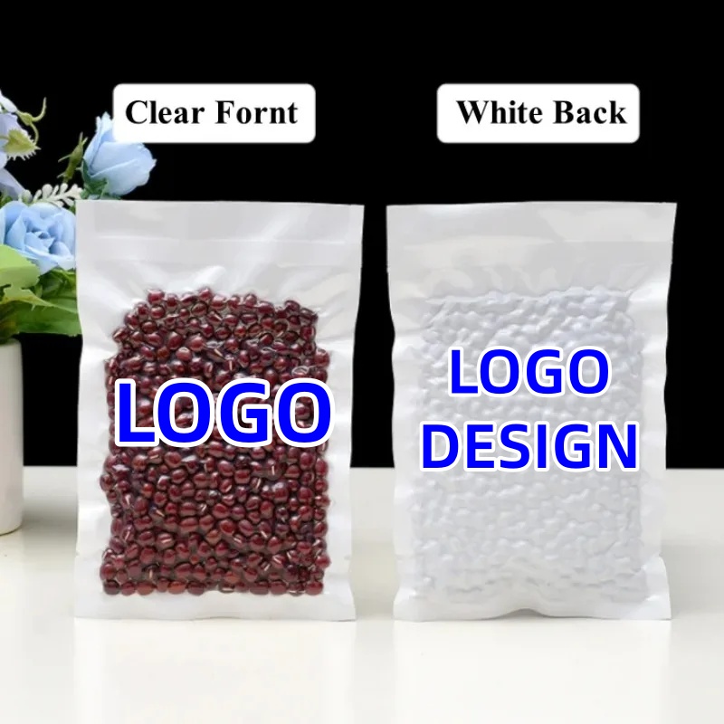 100PCS Open Top Clear White Va - Food Storage Long Term recension och pris