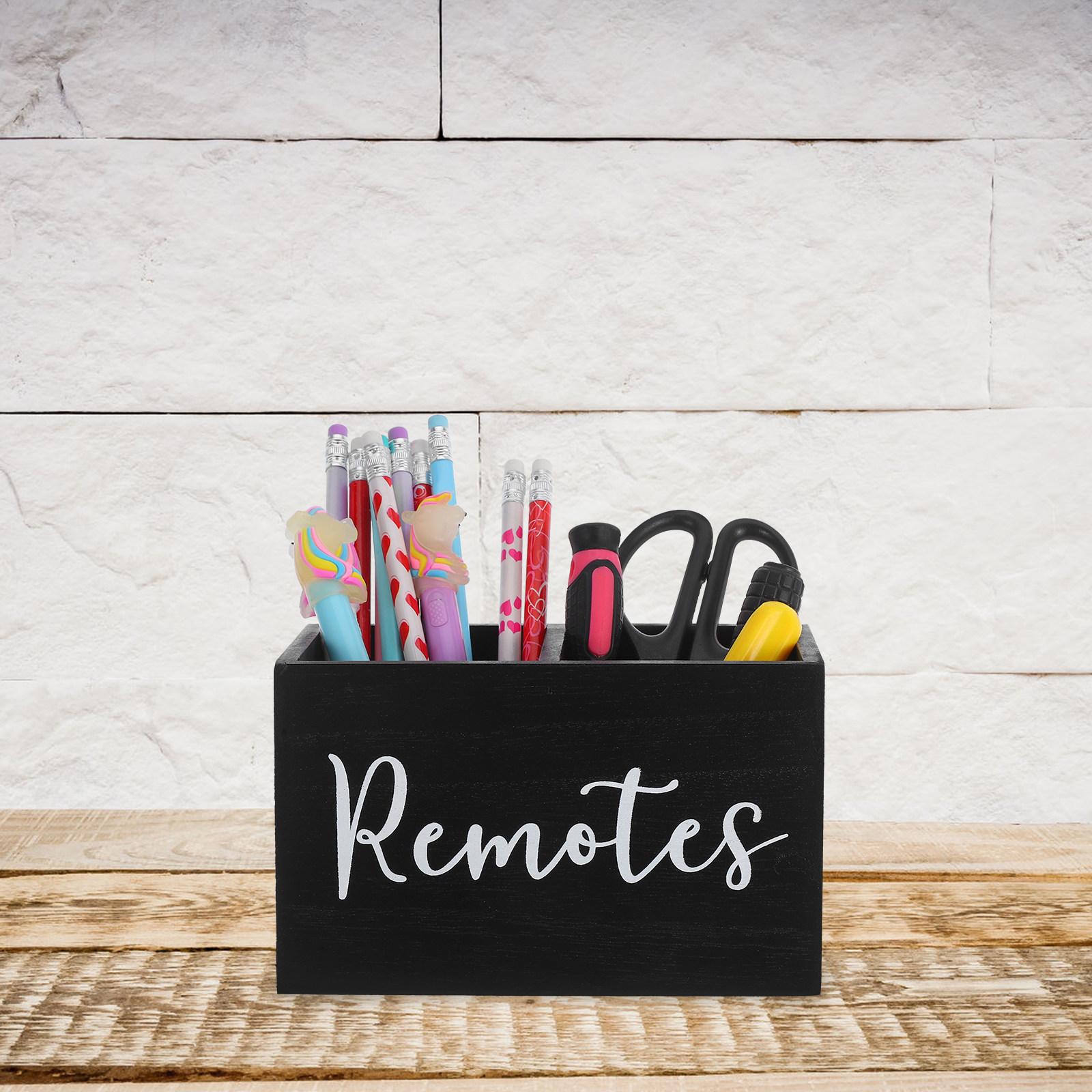 Wooden Remote Control Holder D - Food Storage In Room recension och pris