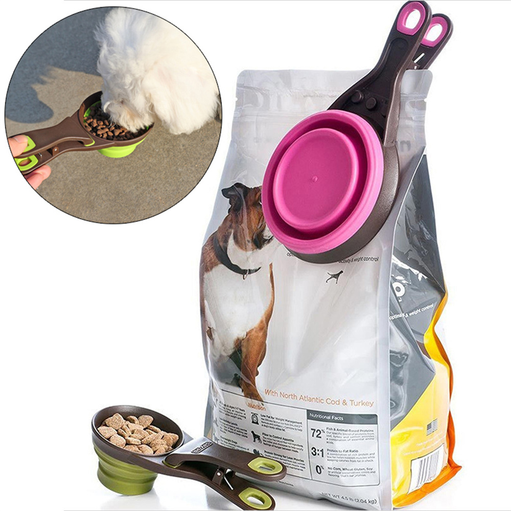 Portable Foldable Silicone Pet - Food Storage Silicone Bags recension och pris